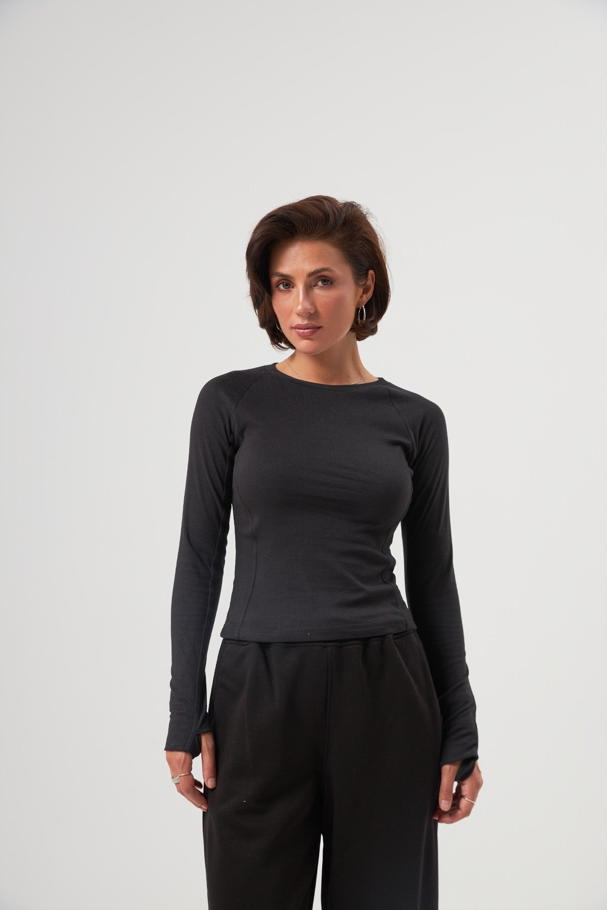 Longsleeve basic simplu