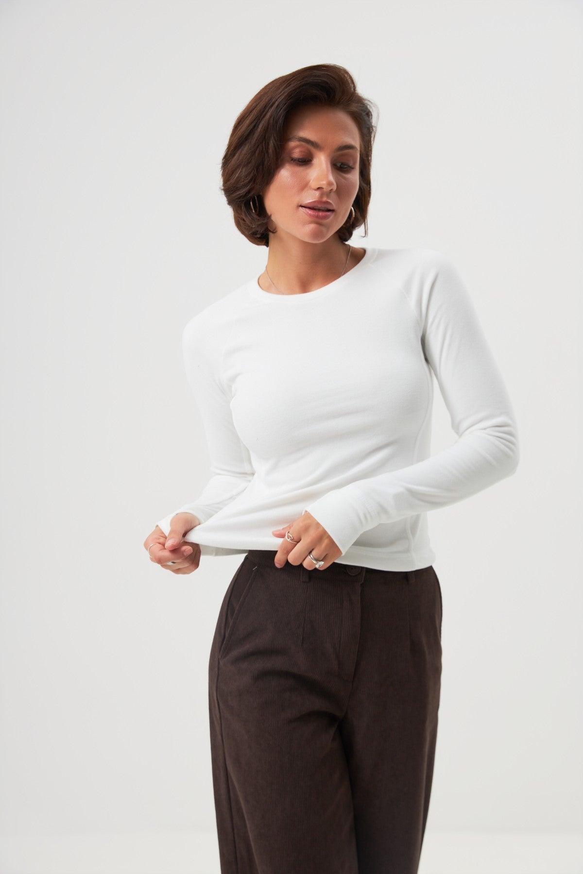 Longsleeve basic simplu