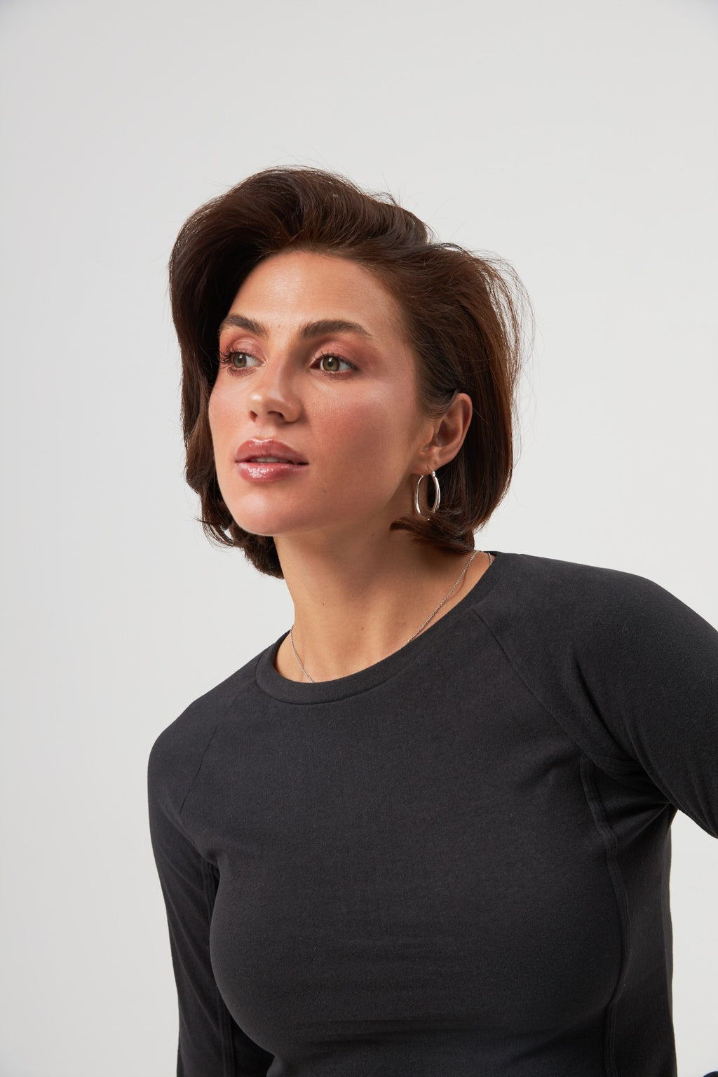 Longsleeve basic simplu