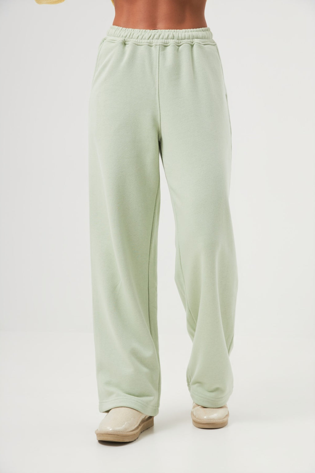 Pantaloni palazzo cu elastic Kate