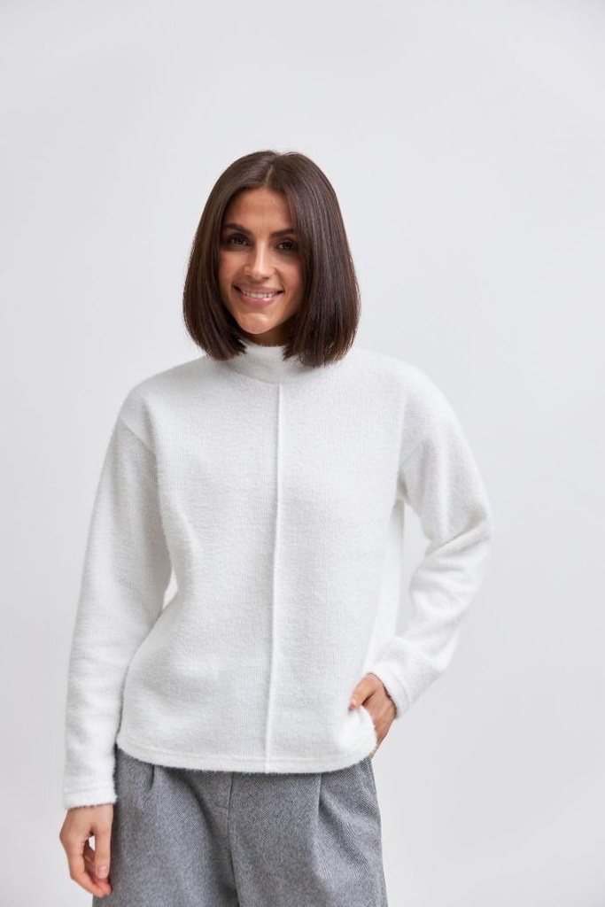 Bluză călduroasă cu guler înalt "LUNA-2"