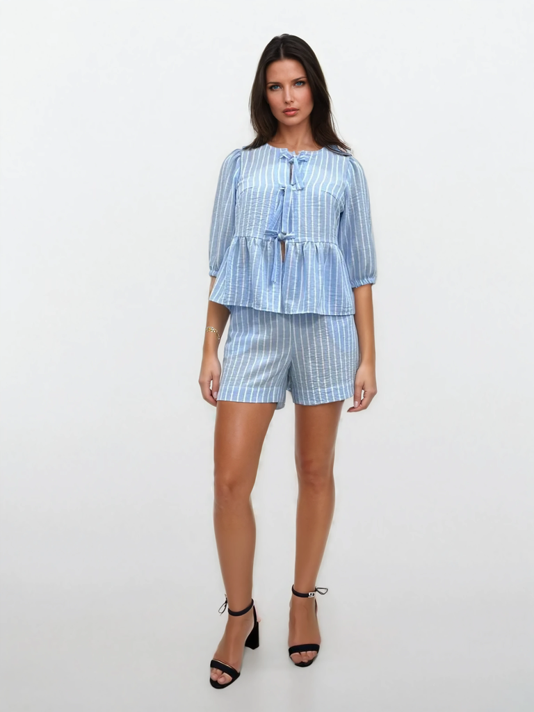 Striped shorts