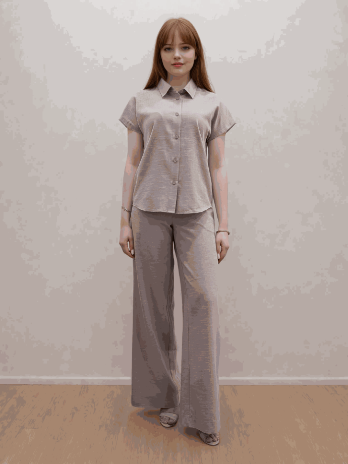 Сорочка зі штапелю