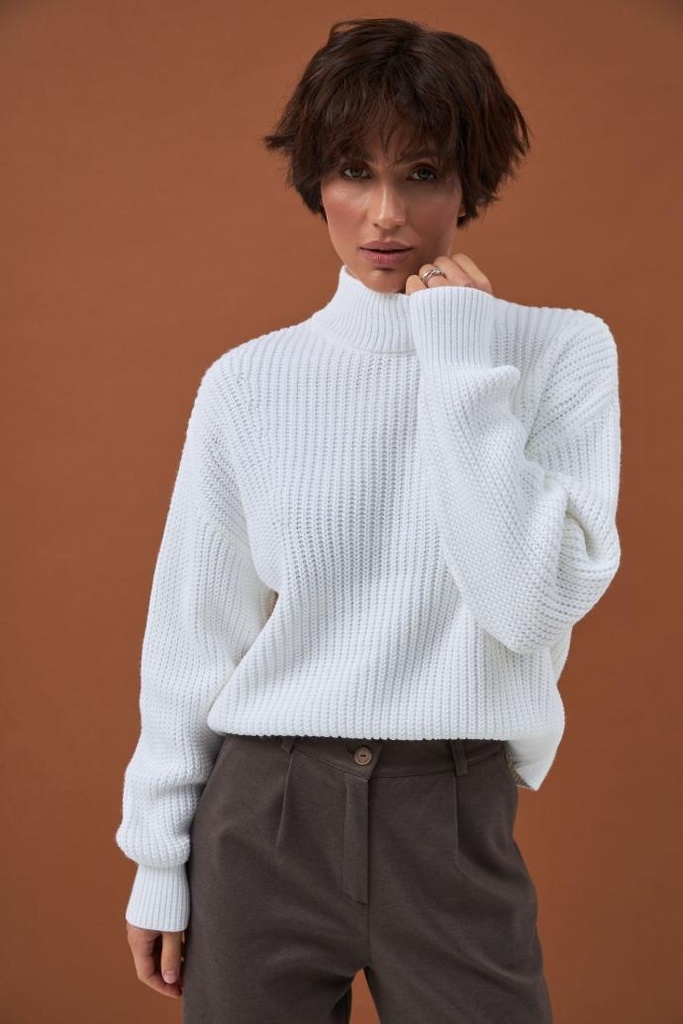 Светр реглан крупна в`язка 