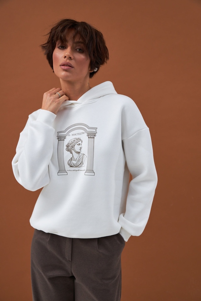 Hoodie “I am art”