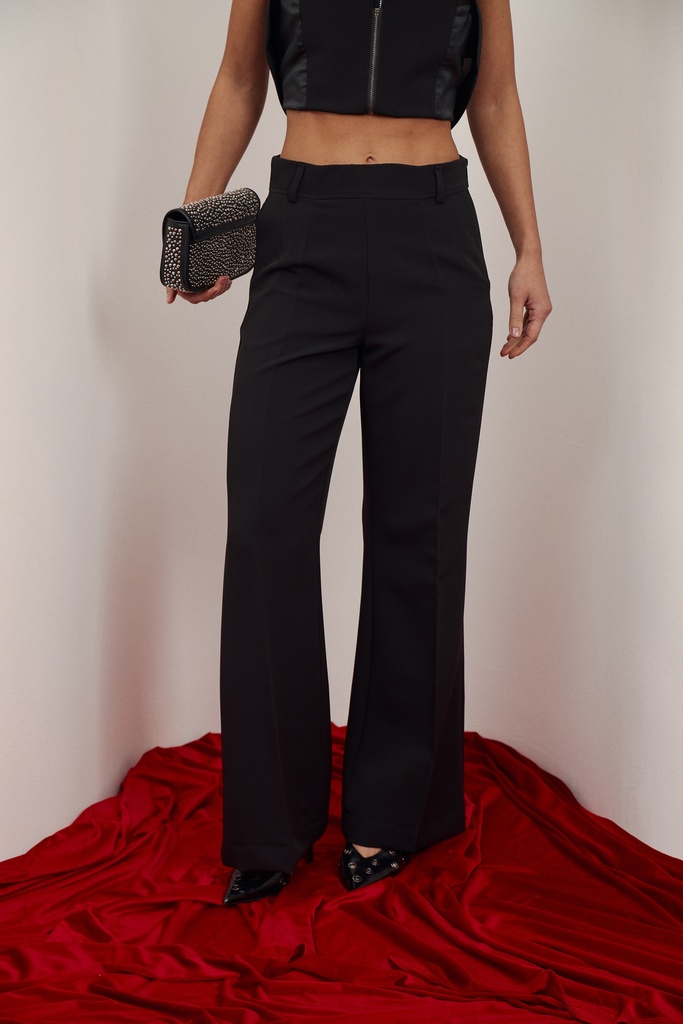 Pantaloni cu dungi la călcat