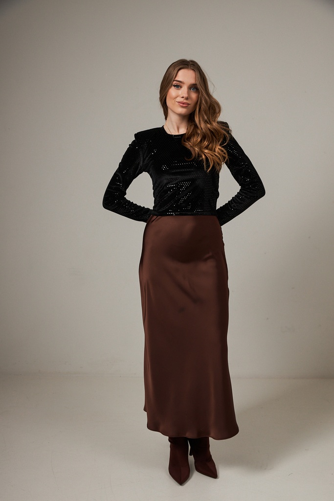 Fustă cu elastic în talie