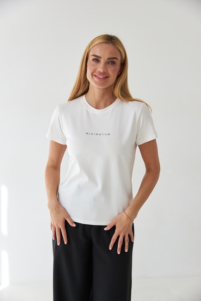 T-shirt based on print