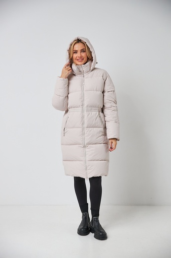 Куртка подовжена з куліскою в середині