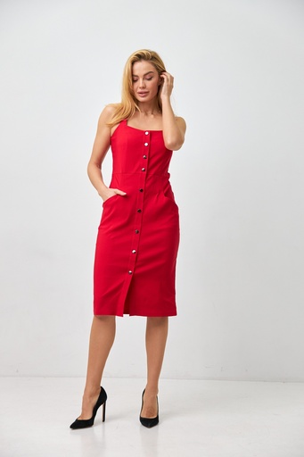 Sarafan din denim bengalin