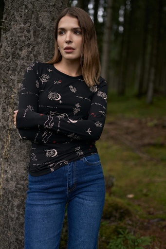 Лонгслів в тату стилі