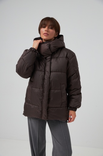 Куртка вільна з капором